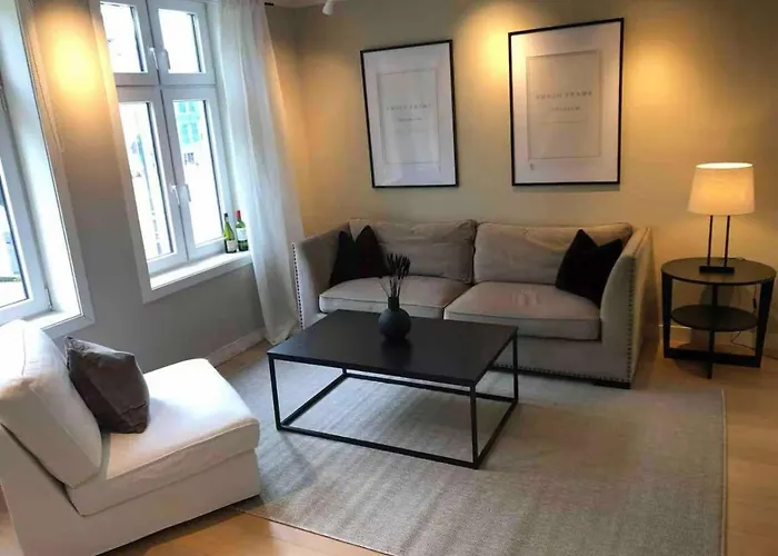 Moderne Midt I Bykjernen アパート ベルゲン